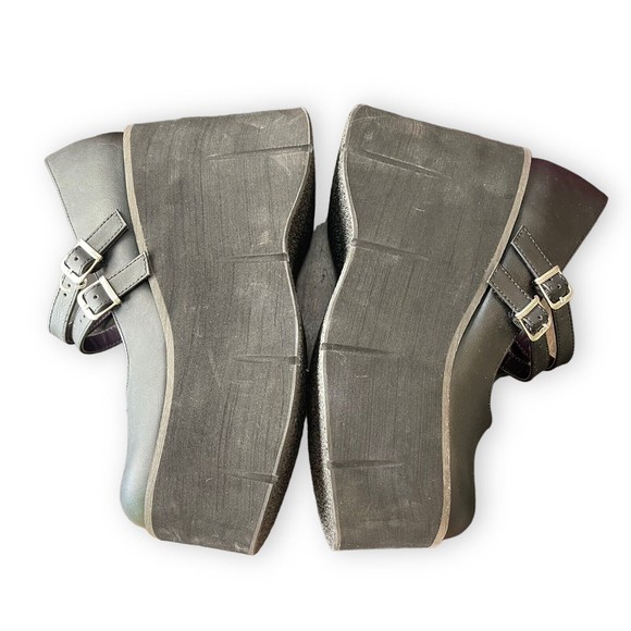 Demonia Kera 08 Black Double Strap Mary Jane Platform Sz: 9 - Goth Punk Rave - Picture 6 of 8